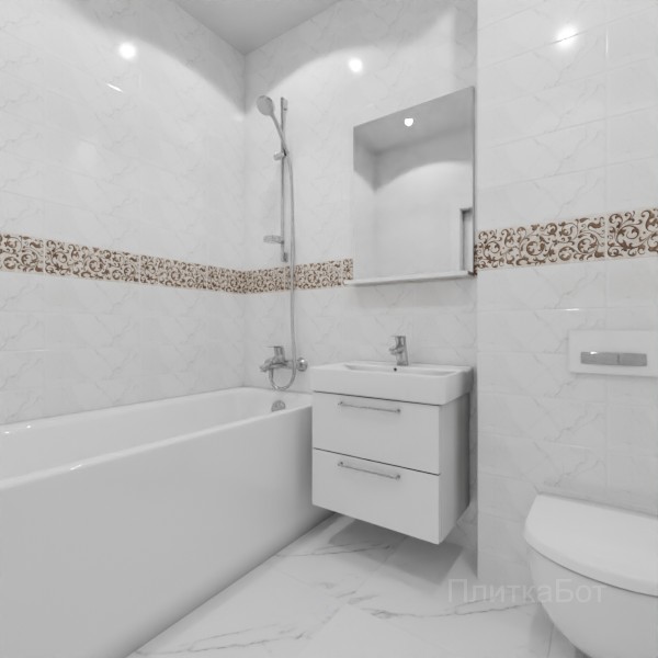 Alma Ceramica, Brava, Декор по центру № 1