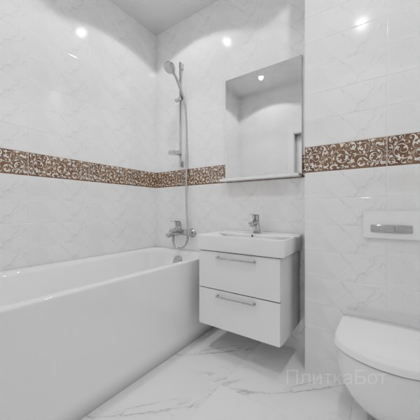 Alma Ceramica, Brava, Декор по центру № 3