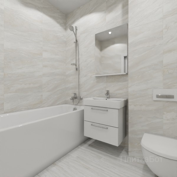ALMA ceramica 2026, Адриатик, Без декора, палубная №1