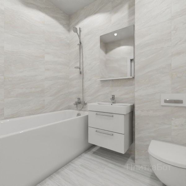 ALMA ceramica 2026, Адриатик, Без декора, палубная №2