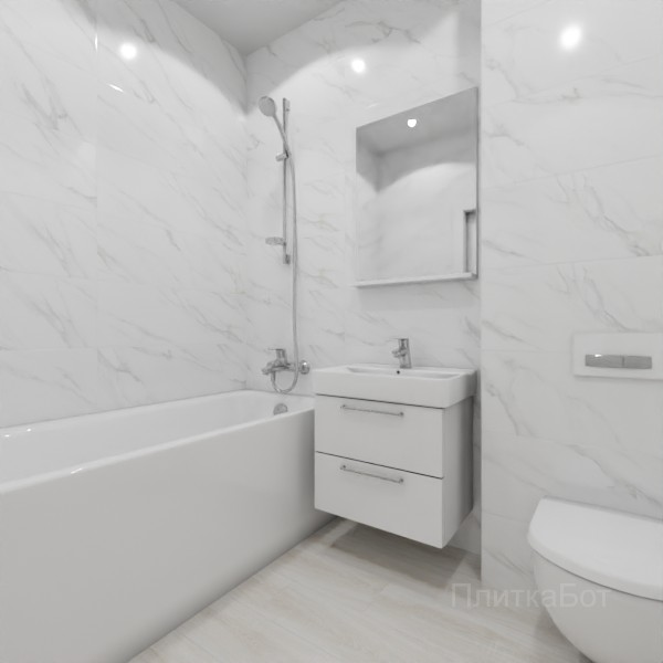 ALMA ceramica 2026, Айсберг, Без декора, палубная №1
