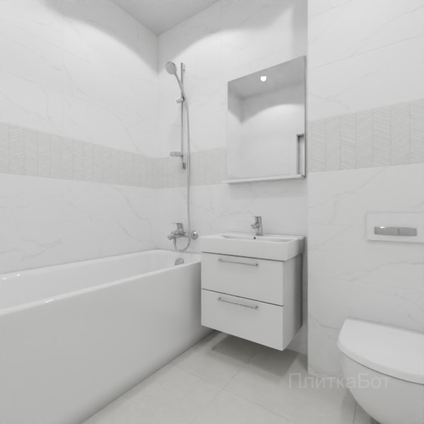 ALMA ceramica 2026, Амарант, Декор по центру №2