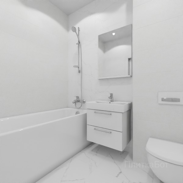 ALMA ceramica 2026, Амарант, Контрастные стены, контраст у инсталляции №1