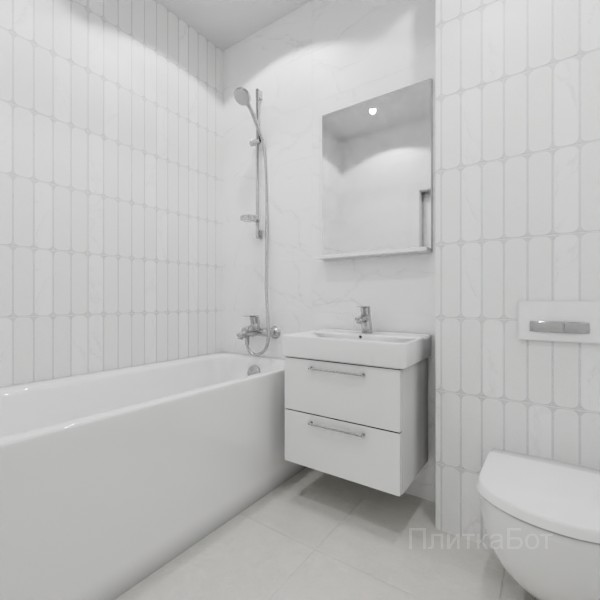 ALMA ceramica 2026, Амарант, Контрастные стены, контраст у инсталляции №8