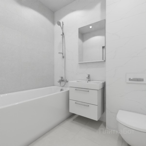 ALMA ceramica 2026, Амарант, Контрастные стены №10