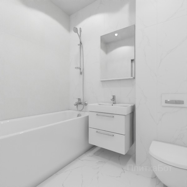 ALMA ceramica 2026, Амарант, Контрастные стены вертикально №1