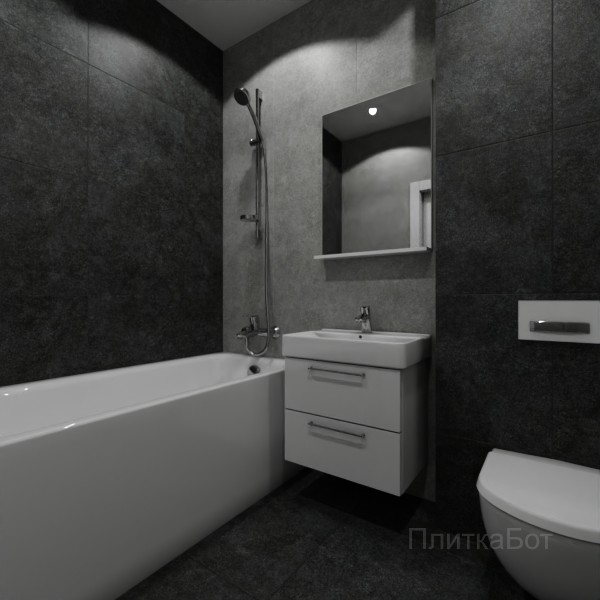 ALMA ceramica 2026, Амстердам, Контрастные стены вертикально, контраст у инсталляции №1