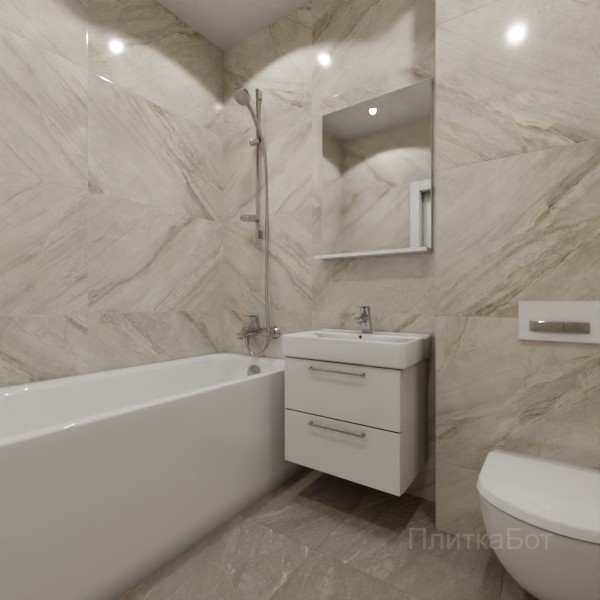 ALMA ceramica 2026, Ангара, Без декора №3