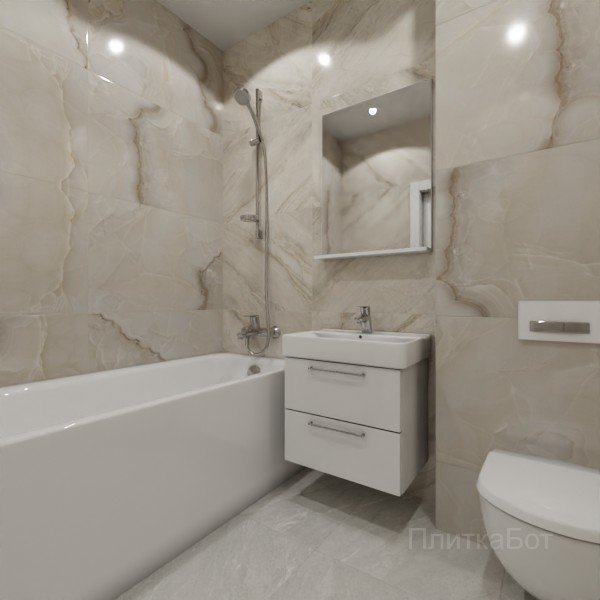 ALMA ceramica 2026, Ангара, Контрастные стены, контраст у инсталляции №1