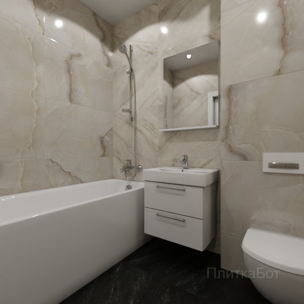 ALMA ceramica 2026, Ангара, Контрастные стены, контраст у инсталляции №2