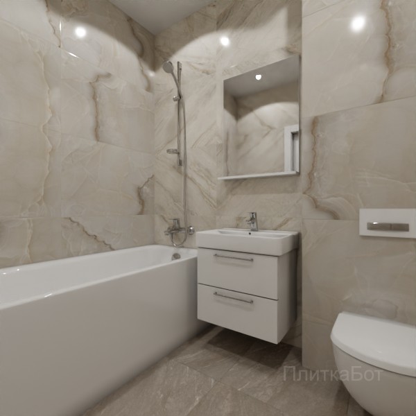 ALMA ceramica 2026, Ангара, Контрастные стены, контраст у инсталляции №3