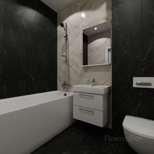 ALMA ceramica 2026, Ангара, Контрастные стены, контраст у инсталляции №5
