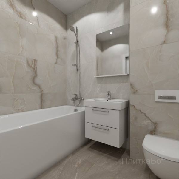 ALMA ceramica 2026, Ангара, Контрастные стены, контраст у инсталляции №9