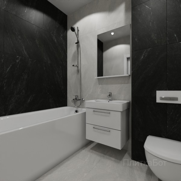 ALMA ceramica 2026, Ангара, Контрастные стены, контраст у инсталляции №10