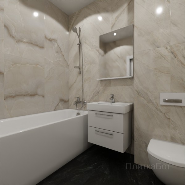 ALMA ceramica 2026, Ангара, Контрастные стены вертикально №2