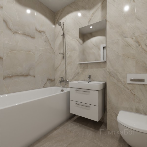 ALMA ceramica 2026, Ангара, Контрастные стены вертикально №3