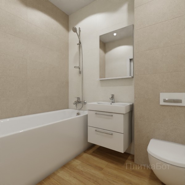 ALMA ceramica 2026, Ангола, Контрастные стены, контраст у инсталляции, палубная №1