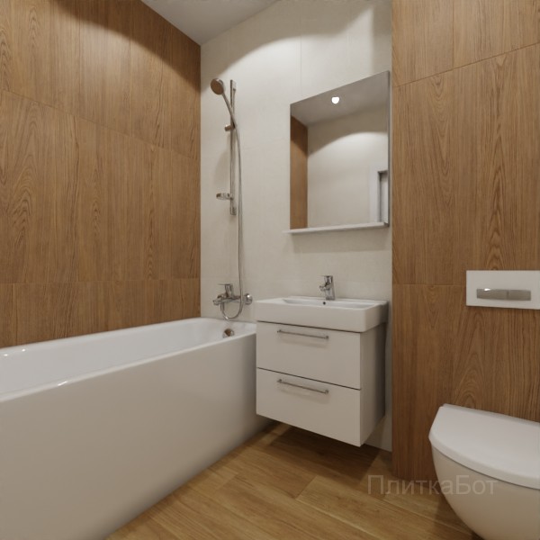 ALMA ceramica 2026, Ангола, Контрастные стены вертикально, контраст у инсталляции, палубная №2