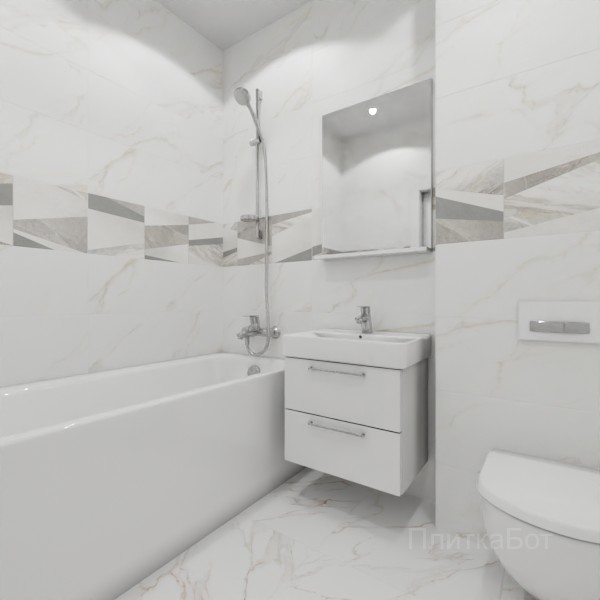 ALMA ceramica 2026, Антурин, Декор по центру №4
