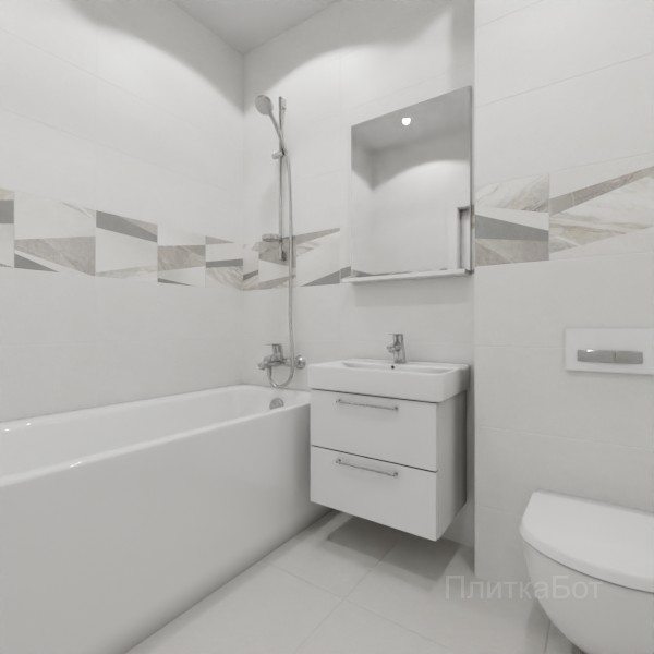 ALMA ceramica 2026, Антурин, Декор по центру №11