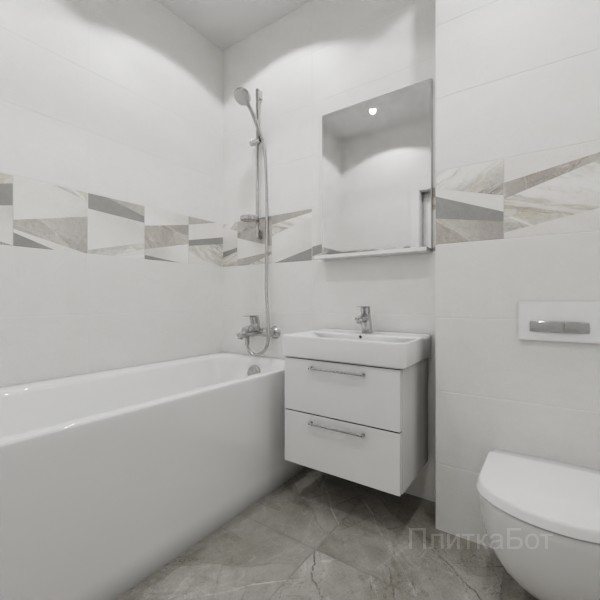 ALMA ceramica 2026, Антурин, Декор по центру №12