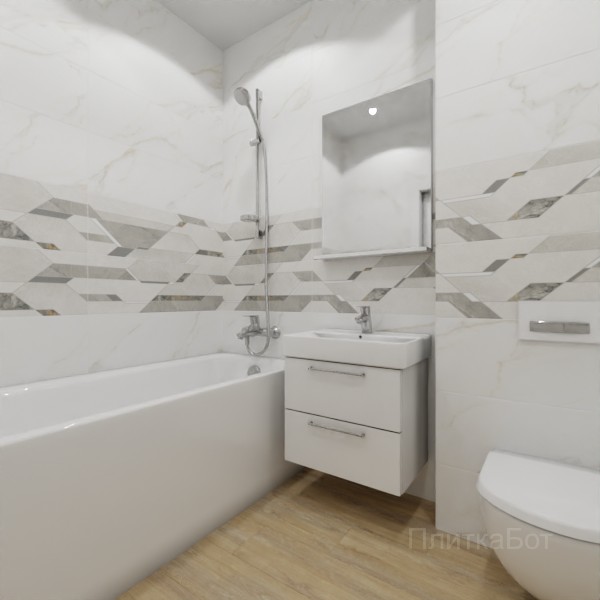 ALMA ceramica 2026, Антурин, Два декора, палубная №1