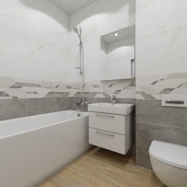 ALMA ceramica 2026, Антурин, Низ-верх и декор, палубная №2
