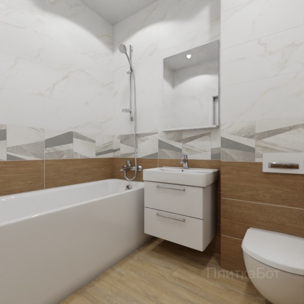 ALMA ceramica 2026, Антурин, Низ-верх и декор, палубная №6