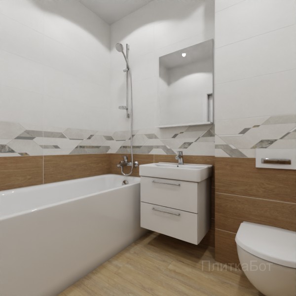 ALMA ceramica 2026, Антурин, Низ-верх и декор, палубная №9