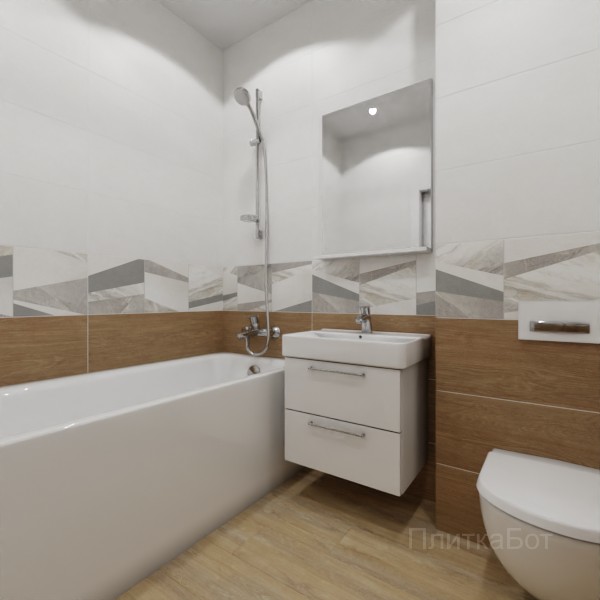 ALMA ceramica 2026, Антурин, Низ-верх и декор, палубная №12