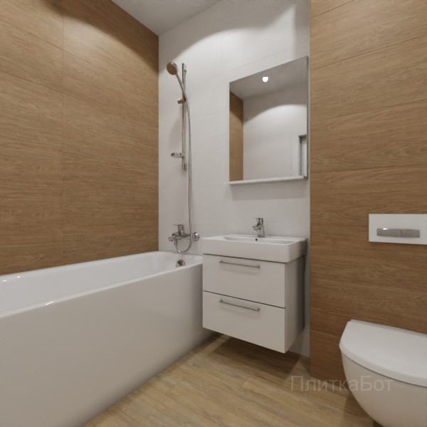 ALMA ceramica 2026, Антурин, Контрастные стены, контраст у инсталляции, палубная №6