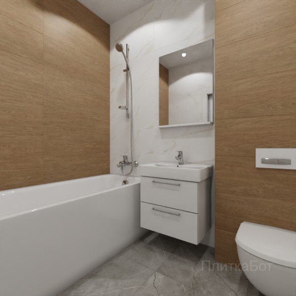 ALMA ceramica 2026, Антурин, Контрастные стены, контраст у инсталляции №9