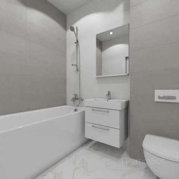 ALMA ceramica 2026, Антурин, Контрастные стены, контраст у инсталляции №10