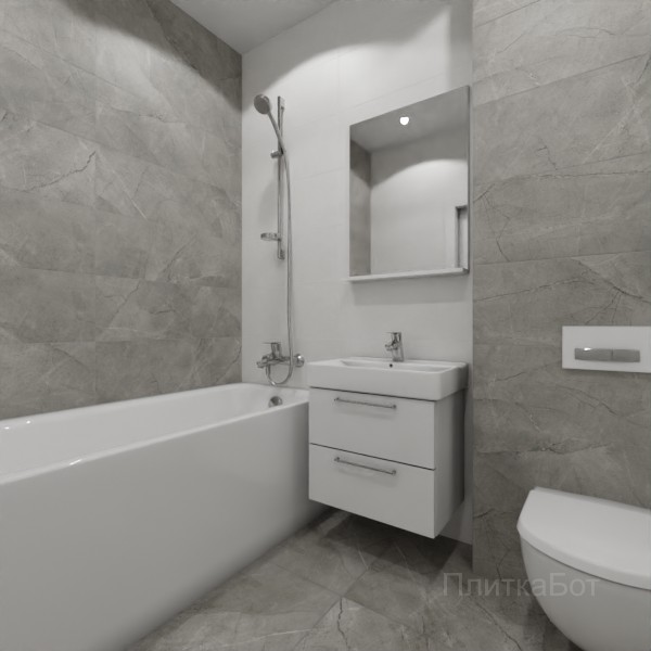 ALMA ceramica 2026, Антурин, Контрастные стены, контраст у инсталляции №15