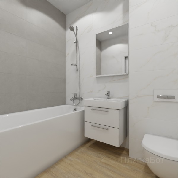 ALMA ceramica 2026, Антурин, Контрастные стены, палубная №1