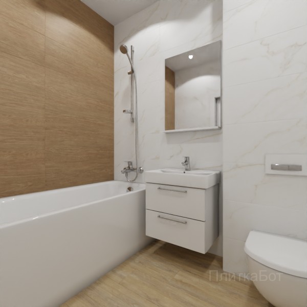 ALMA ceramica 2026, Антурин, Контрастные стены, палубная №5