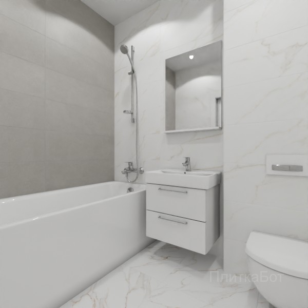 ALMA ceramica 2026, Антурин, Контрастные стены №1