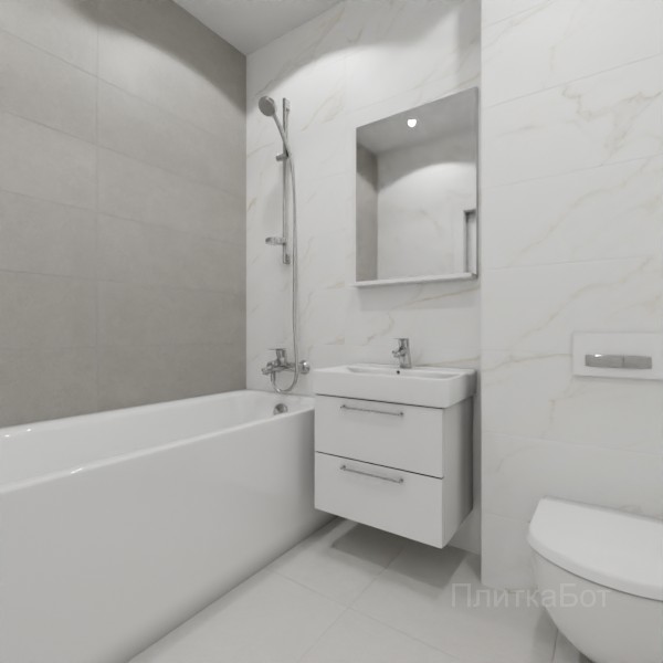 ALMA ceramica 2026, Антурин, Контрастные стены №2