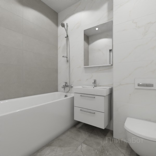 ALMA ceramica 2026, Антурин, Контрастные стены №3