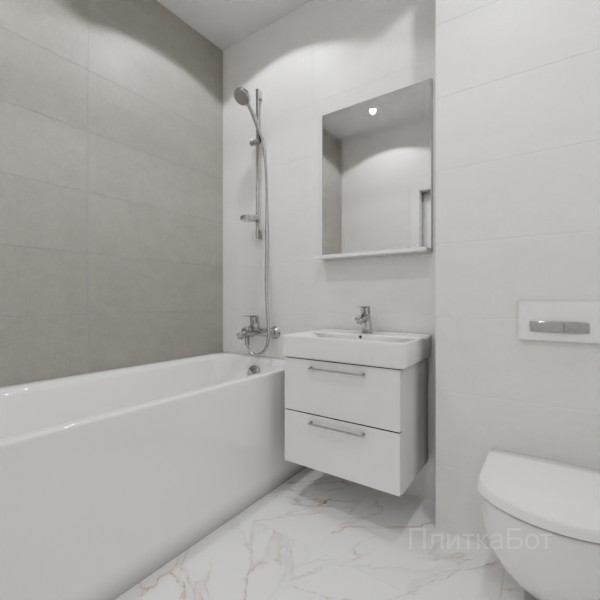 ALMA ceramica 2026, Антурин, Контрастные стены №4