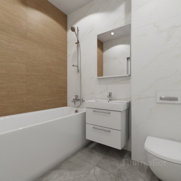 ALMA ceramica 2026, Антурин, Контрастные стены №15