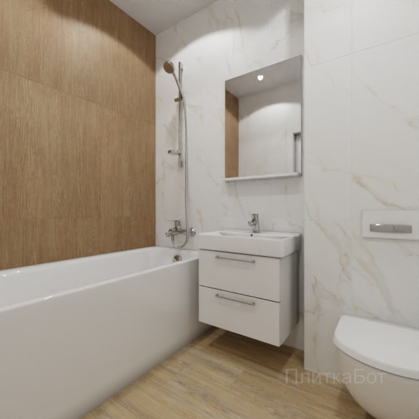 ALMA ceramica 2026, Антурин, Контрастные стены вертикально, палубная №5