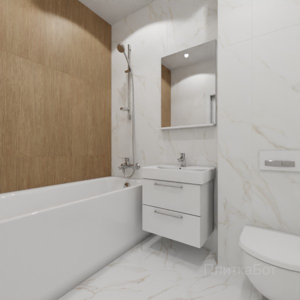 ALMA ceramica 2026, Антурин, Контрастные стены вертикально №13