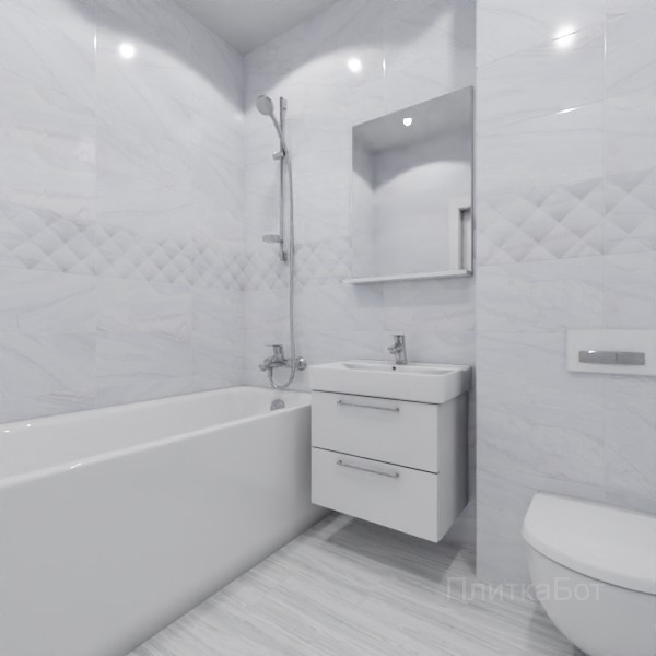 ALMA ceramica 2026, Аркадия, Декор по центру, палубная