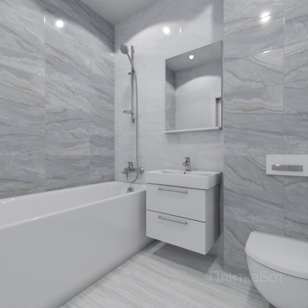 ALMA ceramica 2026, Аркадия, Контрастные стены, контраст у инсталляции, палубная
