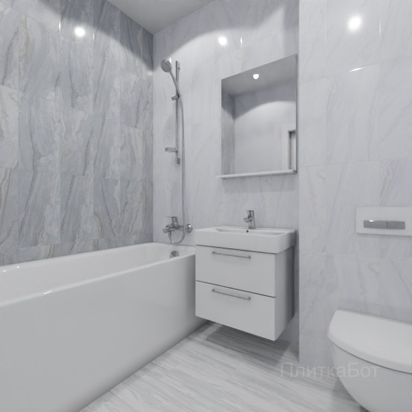ALMA ceramica 2026, Аркадия, Контрастные стены вертикально, палубная