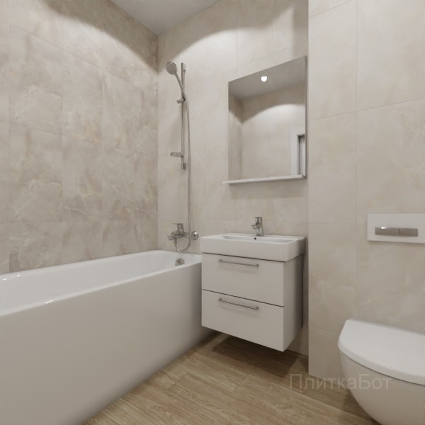 ALMA ceramica 2026, Азимут, Контрастные стены вертикально, палубная №4