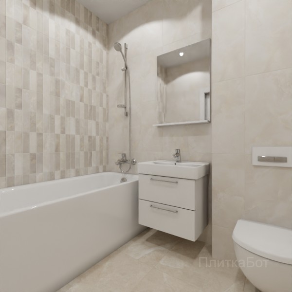 ALMA ceramica 2026, Азимут, Контрастные стены вертикально №1