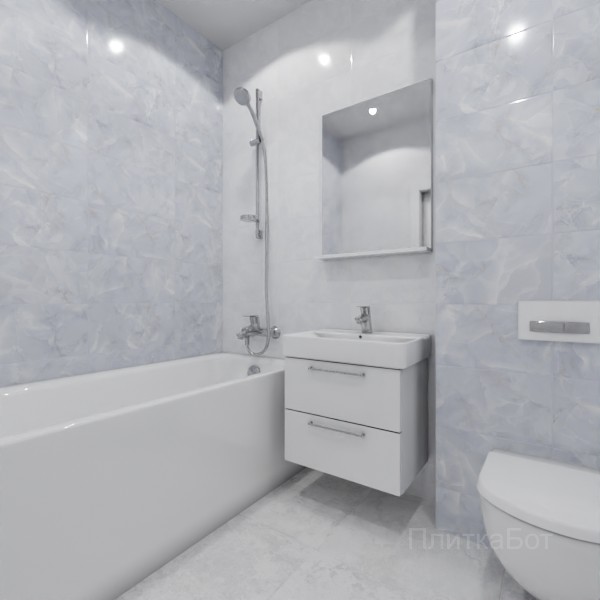 ALMA ceramica 2026, Бергамо, Контрастные стены, контраст у инсталляции №2