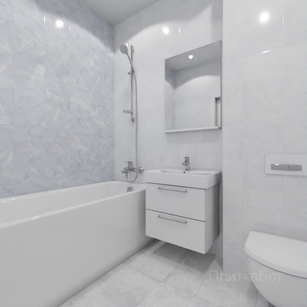 ALMA ceramica 2026, Бергамо, Контрастные стены вертикально №2